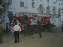 Пожар в ДК Жилогородка