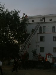Пожар в ДК Жилогородка