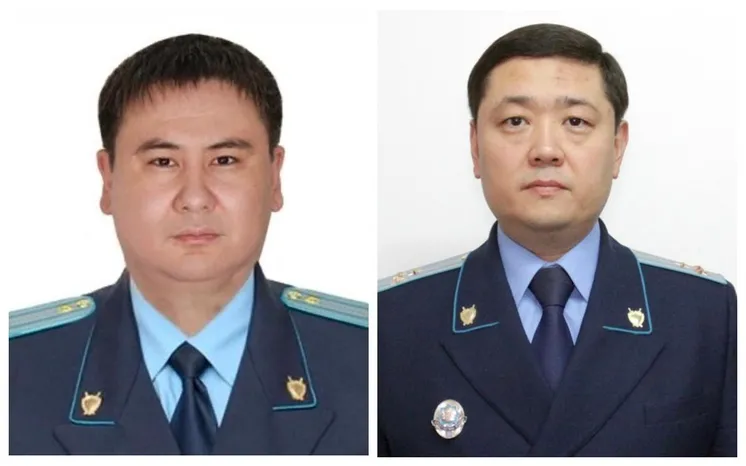 Ж. Жакаев (слева), А.Чорманов