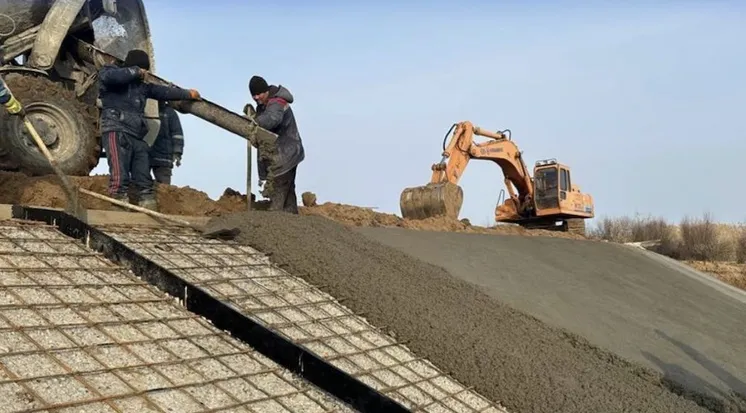 реконструкция Кировского водохранилища в ЗКО, фото пресс-службы министерства