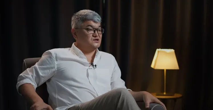 историк Радик Темиргалиев, стоп-кадр видео