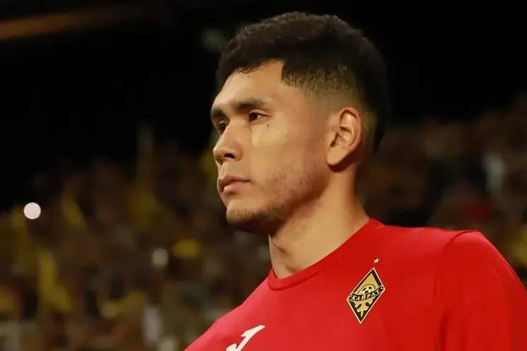 Темирлан Анарбеков. Фото: Данияр Ахметов / Пресс-служба ФК "Кайрат"