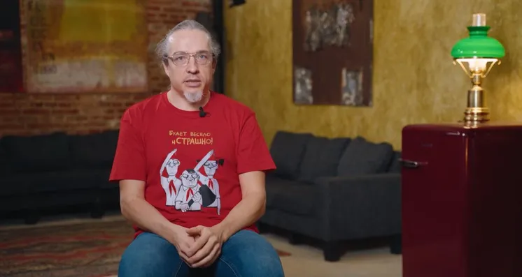 Алексей Ракша, стоп-кадр видео