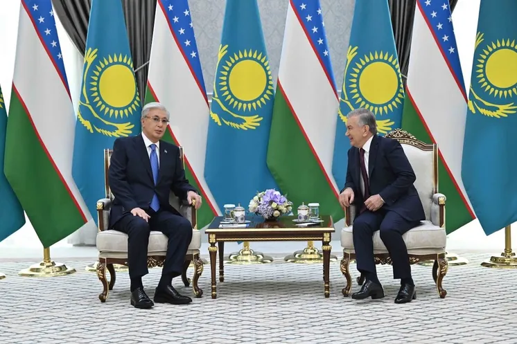 Касым-Жомарт Токаев и Шавкат Мирзиёев, фото Акорды