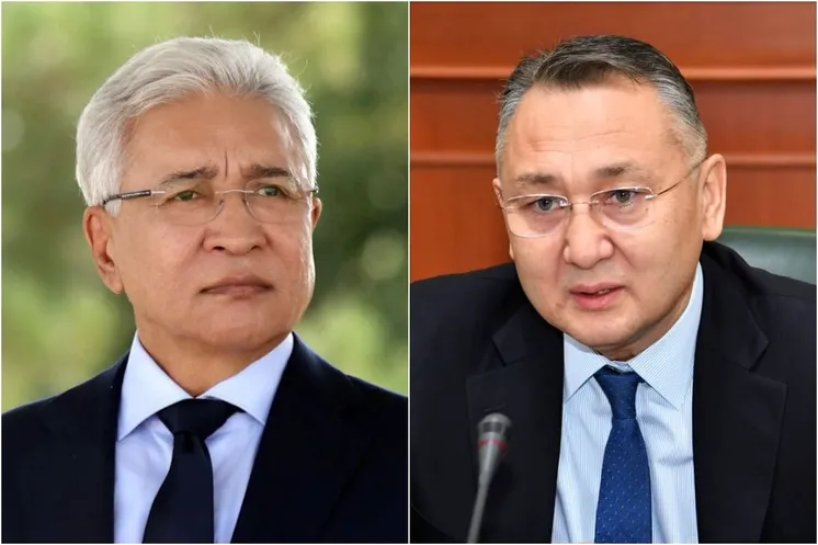 Имангали Тасмагамбетов и Таалатбек Масадыков, фото пресс-службы ОДКБ