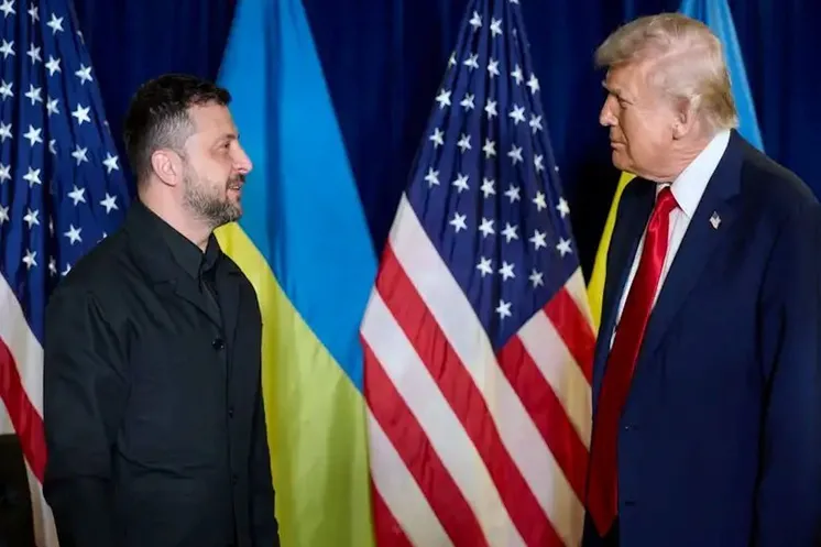 Владимир Зеленский и Дональд Трамп на Генассамблее ООН в Нью-Йорке, 23 сентября 2025 года/Фото: Ukrainian Presidential Press Office/UPI Photo/IMAGO