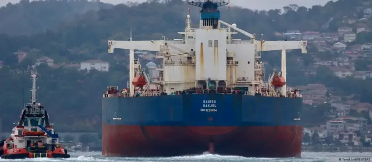 Нефтяной танкер Kairos у берегов Турции в Черном море (фото из архива)/Фото: Yoruk Isik/REUTERS