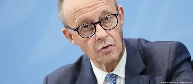 Мерц выступил против передачи США замороженных в Евросоюзе активов РФ/Фото: Michael Kappeler/dpa/picture alliance