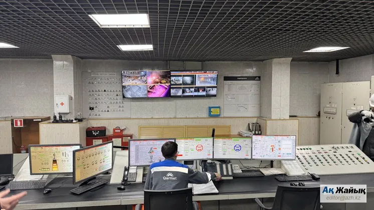 центральный пульт доменной печи №3