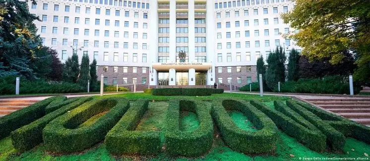 Здание молдавского парламента в Кишиневе/Фото: Sergio Delle Vedove/Zoonar/picture alliance